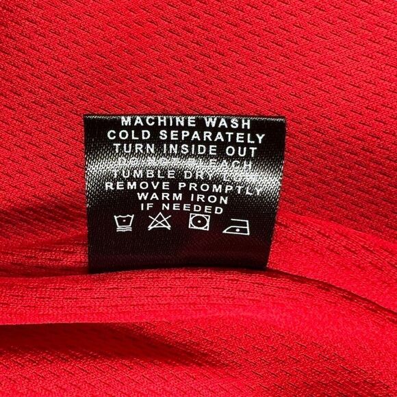 NFL Men's Shield Logo 1/2 Zip Hooded Windbreaker Pullover Jacket - Picture 11 of 14